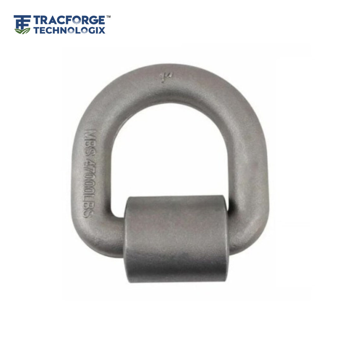 Adjustable 1 inch load rated D ring OEM industrial component for cargo securing
