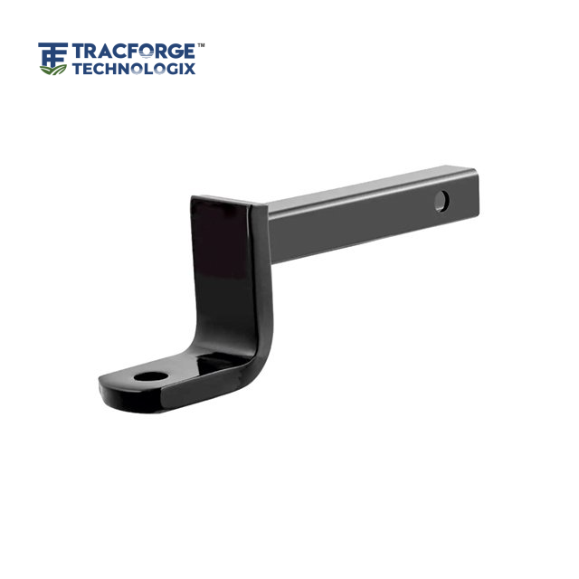 Ball mount 3-1/4 inch installed on trailer hitch system