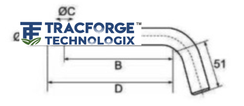 Bent Type Hitch Pin Digram