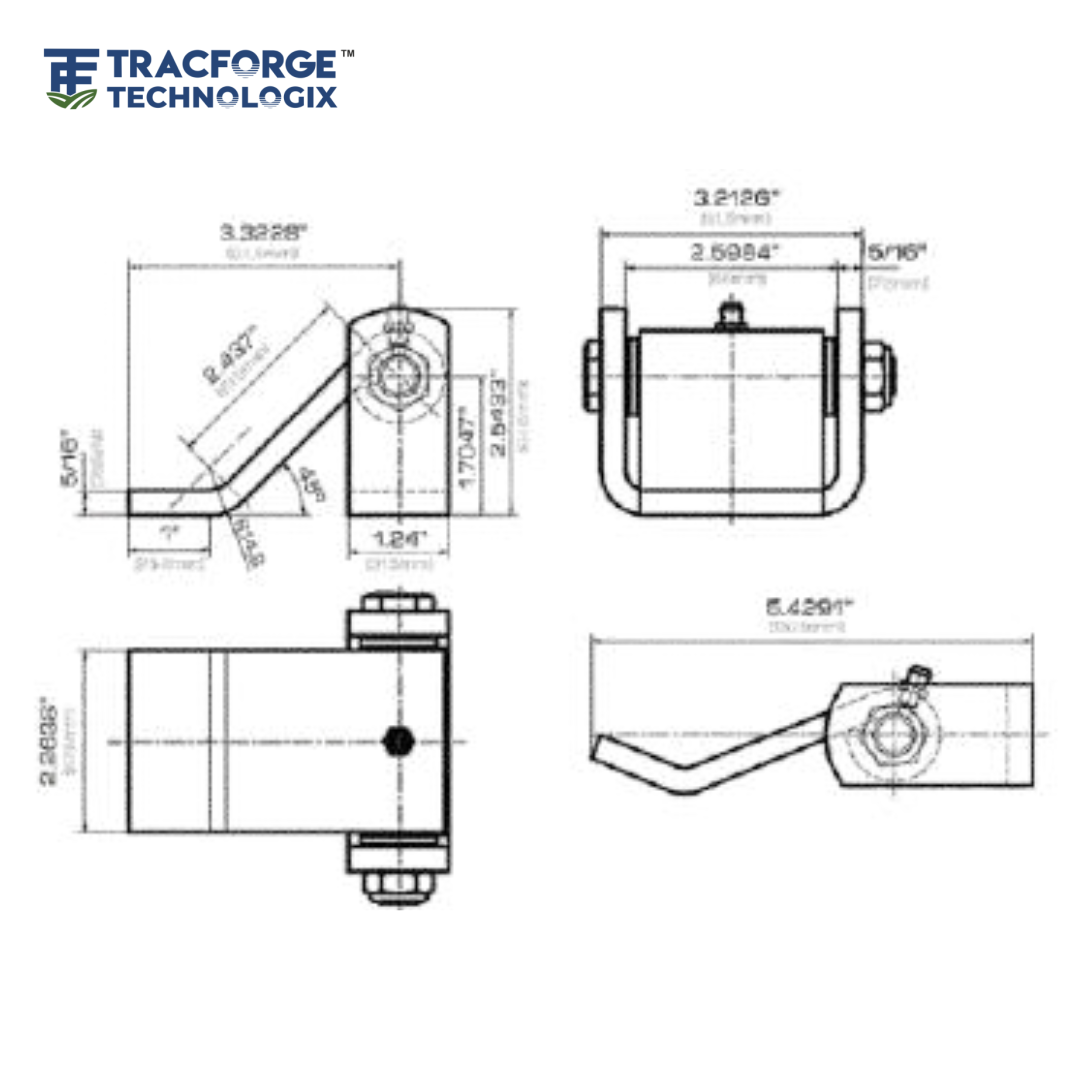 Dump Trailer Hinges - Digram