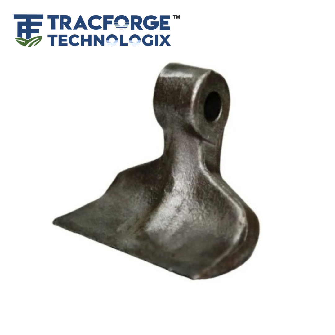 Hammer Blades RM-6 heavy-duty flail mower hammer blade made from hardened alloy steel for agricultural mulching and vegetation control