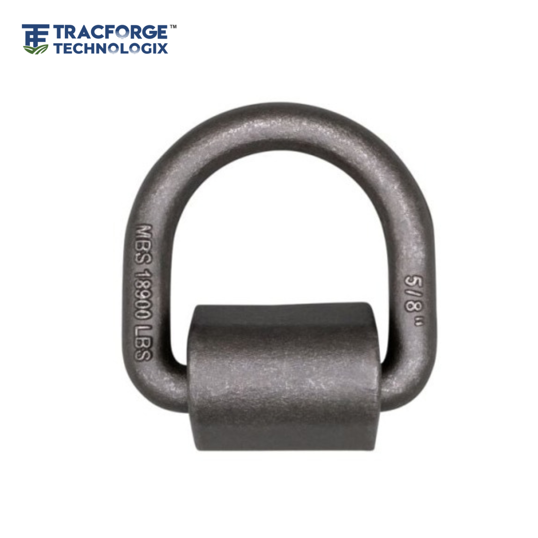 Heavy duty 5/8 forged D-ring anchor OEM industrial component for cargo securing