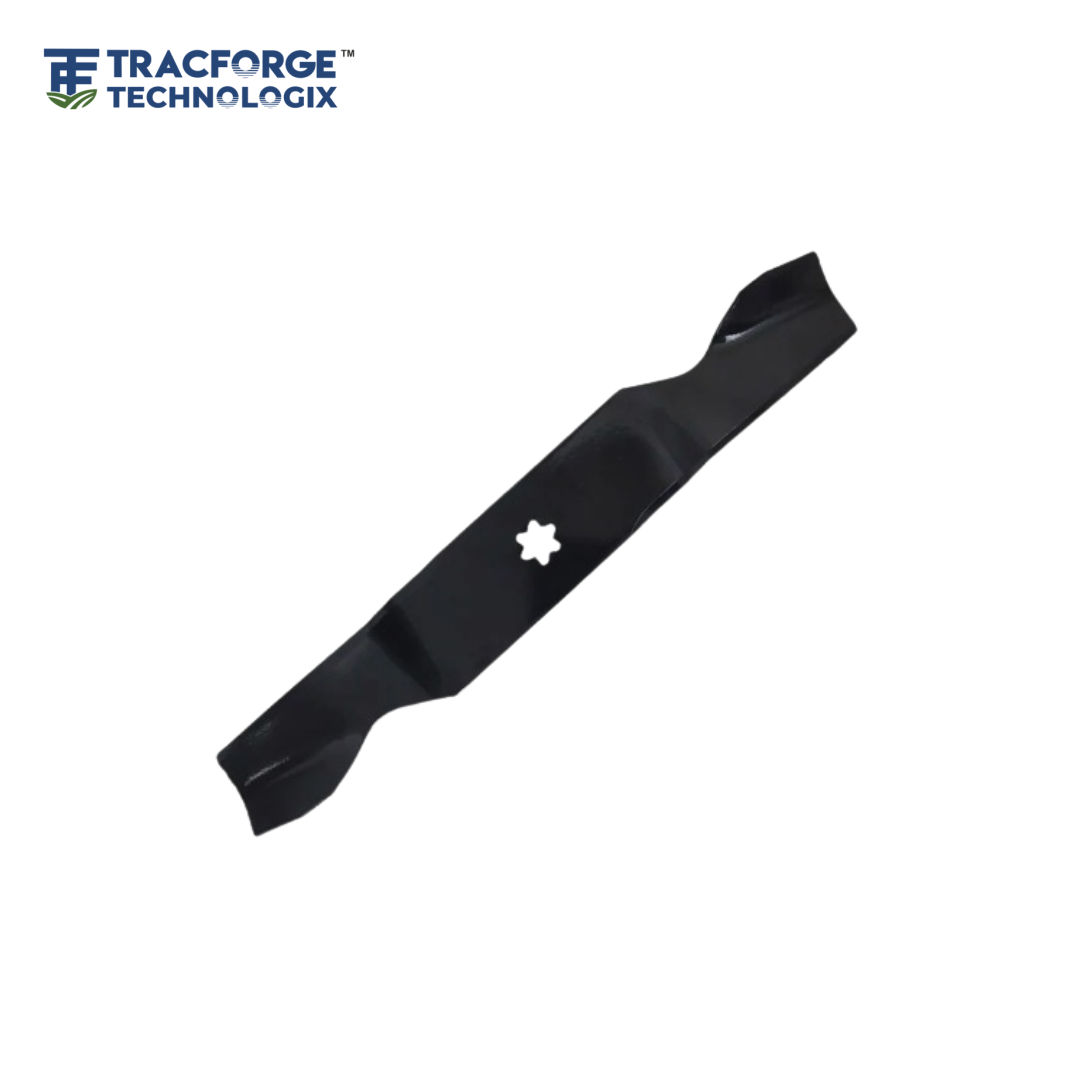 Lawn mower deck blades used in commercial lawn mowers and agricultural equipment