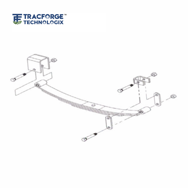 Single Axle Hanger Kit APS4 - Digram
