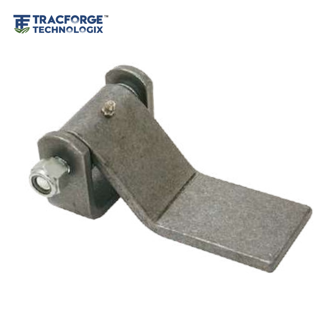 heavy duty strap hinge for trailer doors and industrial applications