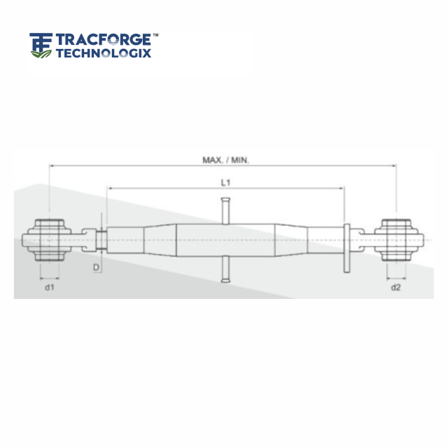 TOP LINK ASSEMBLY (METRIC) - Drawing