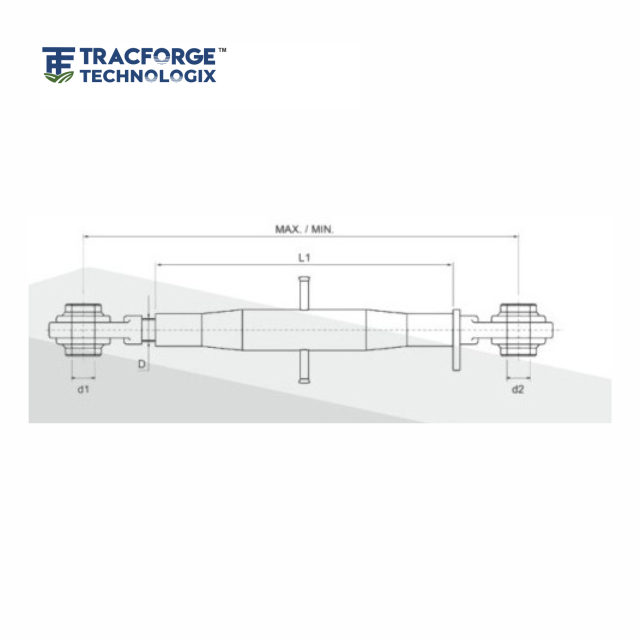 Top Link Assembly (Heavy Duty) - Drawing
