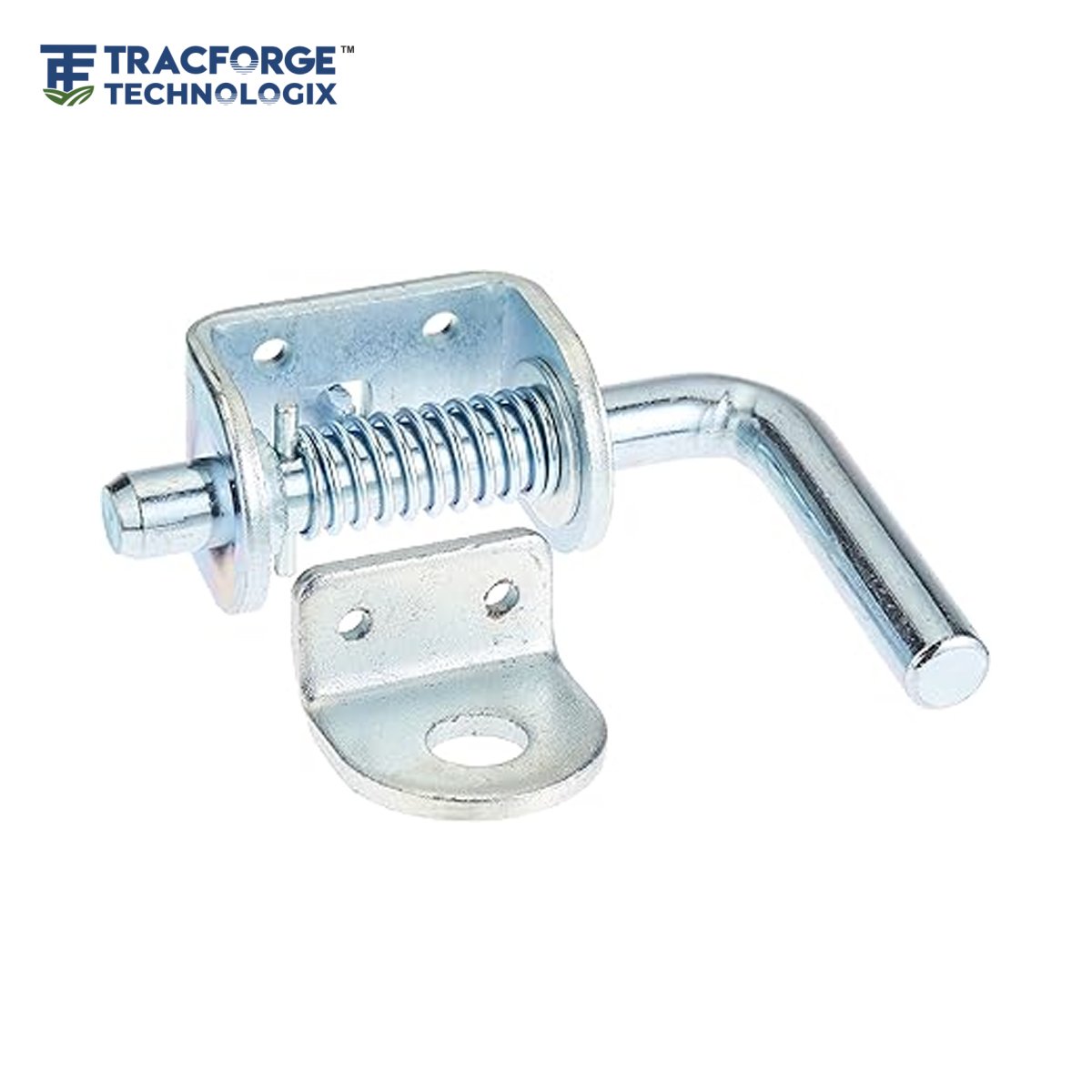 Heavy duty trailer latch pin assembly used for trailer locking and fastening