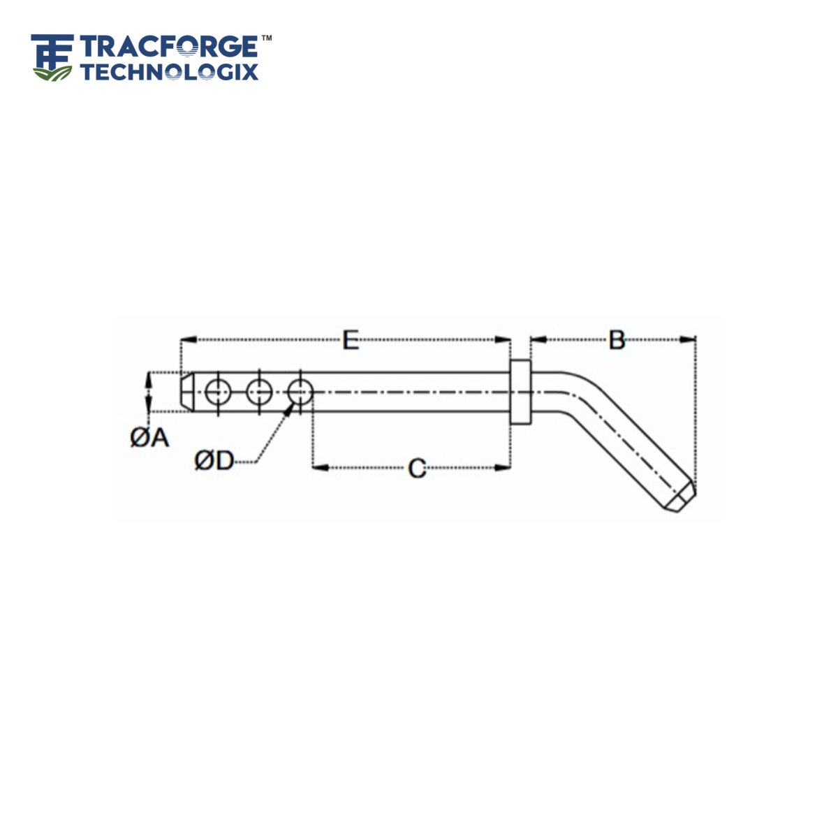 Implement Mounting Pins - Bent D