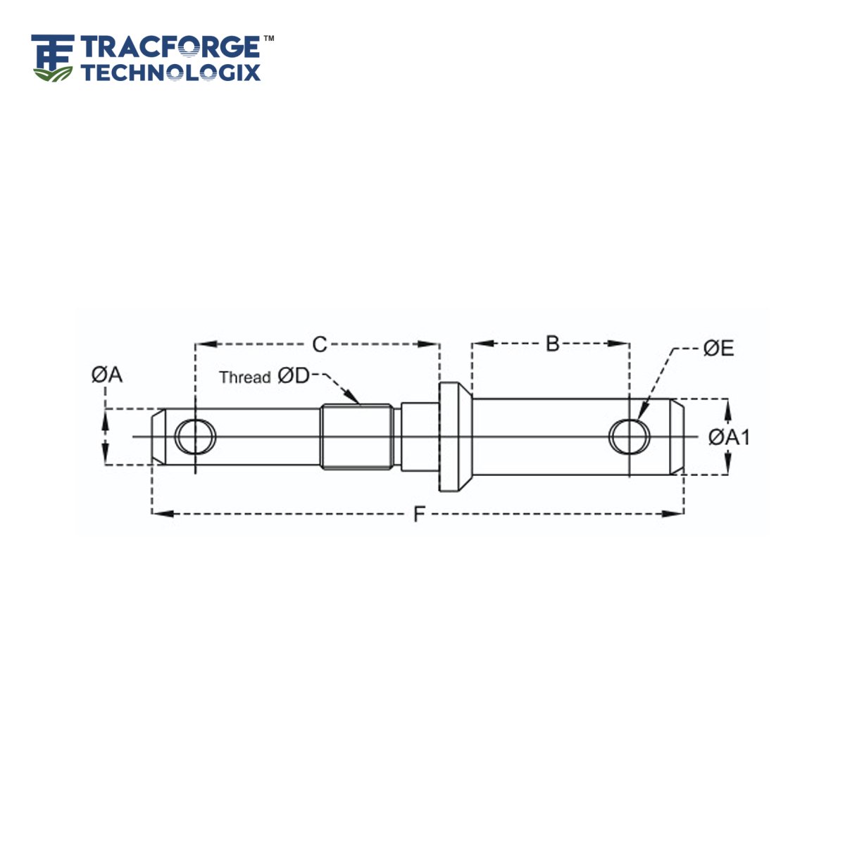 Lift Arm Pins - Dual Mounting D